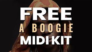 FREE Midi Kit - Melodies Inspired by "A Boogie - Come Closer" | 100% Royalty-Free