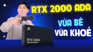 RTX 2000 Ada Generation | BÉ vậy thôi nhưng cả NÚI công nghệ !