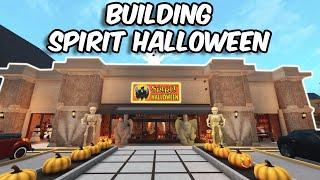 BUILDING SPIRIT HALLOWEEN in BLOXBURG