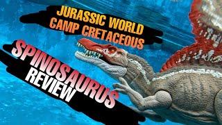 JURASSIC WORLD CAMP CRETACEOUS , EXTREME CHOMPING SPINOSAURUS REVIEW!