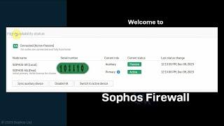 Guide to Sophos Firewall HA Setup | Active-Passive Interactive Mode Explained!