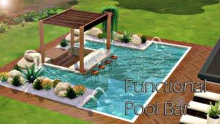 Pool Bar Tutorial | Functional | Sims 4