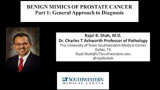 A Dummies Guide to Benign Mimickers of Prostate Cancer: Part 1 - General Approach to Diagnosis