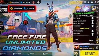 FREE FIRE NEW MOD MENU || UNLIMITED DIAMOND HACK || FF MOD MENU APK