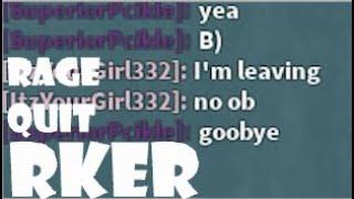 Destroying a Toxic RKer Part 3 (Rage quit lol) | YBA