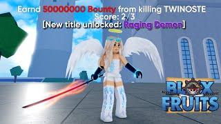 『 UNLOCKED NEW TITLE 』 FINALLY I GOT A SPECIAL TITLE | Blox Fruits | Raging Demon