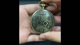 Classic  Quartz Pocket Watches Retro Necklace Watches Fob Sweater Chai