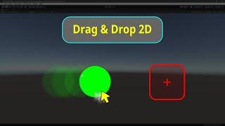 Drag & Drop 2D | World-Space 2D Objects | C# | Unity Game Engine