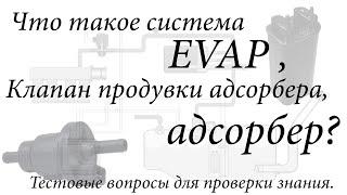 Устройство и режимы работы системы улавливания паров бензина EVAP система