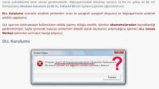 mss32.dll Hatası Nasıl Düzeltilir?