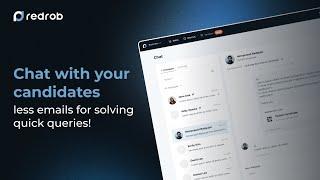 Redrob launches new 'Chat with Candidates' feature | Interview help | Easy recruitment process