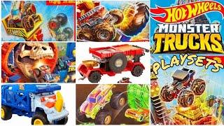 Rating Hot Wheels Monster Trucks Playsets! ⭐️(+ TODAY'S MY BIRTHDAY! )