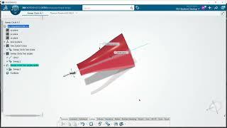 Sweep Circle Two angles Spline on CATIA 3D Experience