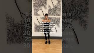Balance Test- How old are you compared to your body?#Over50 #Balance #BalanceTest.