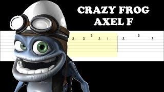 Crazy Frog - Axel F (Easy Guitar Tabs Tutorial)