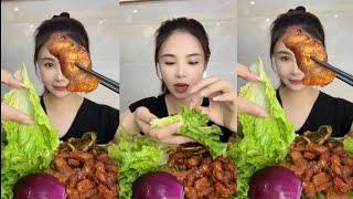 ASMR로 입안에서 사라지는 초콜릿의 마법 #mukbang #food