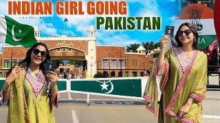 Indian girl in Pakistan  Crossing Wagah Border || Indo Pak Videos || Travel With Jo