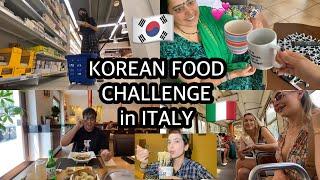 24 HOURS KOREAN FOOD CHALLENGE | Pooh in Italy 