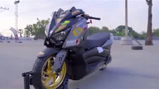 Xmax drag by fin racing bike #xmaxmodifikasi #xmaxnation #xmaxdrag #xmax