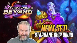 (Hearthstone) Kibler Starcane Ship Druid in The Great Dark Beyond!