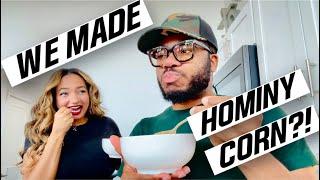 VLOG: Tried making Hominy Corn!?