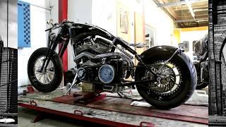 Российский мотоцикл BLACK AND STEEL от кастом-мастерской Fine Custom Mechanics | RUSSIAN MOTORCYCLE