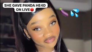 Thandoww giving Panda a HE4D