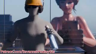 Giantess Animation Giantess Growth Diva Overwatch Giantess Breast Expansion Destroy Buildings