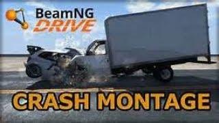 BeamNG.Drive | FIRST CRASH MONTAGE! | EnjoyMyHitsYT