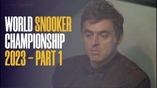 Ronnie O'Sullivan vs Luca Brecel | World Snooker Championship 2023 |   Session 1