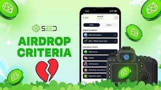 Biggest Scam SEED Airdrop Token Allocation ? Token Eligible Criteria | SEED Token Claim Guide Hindi