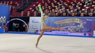 Anna Sokolova - Ball Russian Championship 2021 TAA 22.401