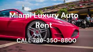 Exotic Sports Cars in Miami