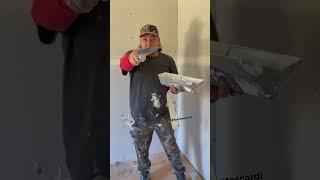 Cómo encintar uniones de Drywall en casa, fácil, #drywall #shorts #satisfying
