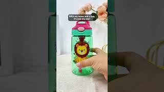 A personalized bottle, keeping kids happy & hydrated #gifts #giftideas #giftforkid #backtoschool