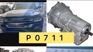 GM Transmission Fluid Temperature Sensor "A" P0711 & P2736 Pressure solenoid F Silverado,Yukon,Tahoe