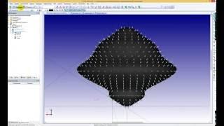 Параметрический массив (элементы по нормали к поверхности) в T-FLEX CAD