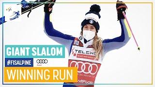 Marta Bassino | 1st place | Kranjska Gora | Women's Giant Slalom #2 | FIS Alpine