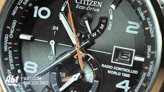 Citizen World Time A-T Mens Watch AT901052E Overview