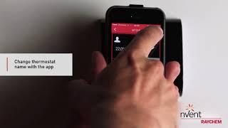 RAYCHEM SENZ WIFI floor heating thermostat – using the app