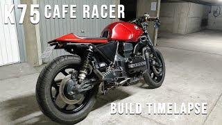 BMW K75 Cafe racer - Full Timelapse Build