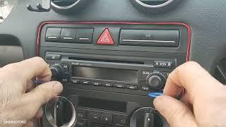 cambiar pantalla audi a3 8p (de 1din a 2din)