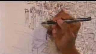 Stephen Wiltshire draws Rome from memory