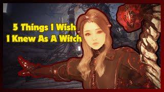 5 Things I Wish I Had Done/Known Sooner As A Witch In Black Desert Online