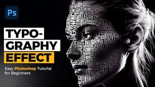 Text Portrait Effect Photoshop Tutorial