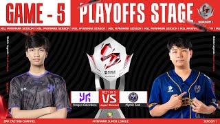 [Game - 5] Yangon Galacticos Vs Mythic Seal | MLBB Super League Season 1