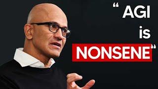 Microsoft CEO's Stunning Statement "AGI Is Nonsense"