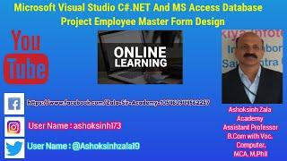 Master form design in Project C#.NET Windows Forms Application