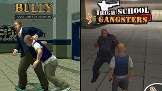 Bully Anniversary Edition Vs High School Gang | Gameplay Comparison | Android!