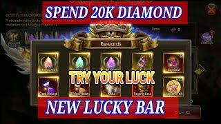 SPEND 20K New Lucky BAR || LEGACY OF DISCORD